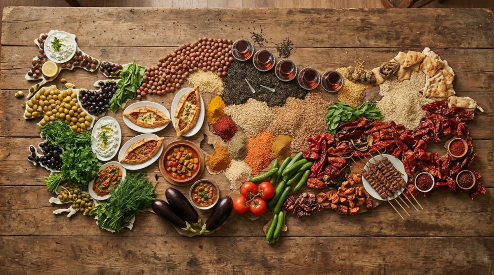 Türkiye Yöresel Yemekler Haritası: Bölge Bölge En Meşhur Lezzet Rotaları