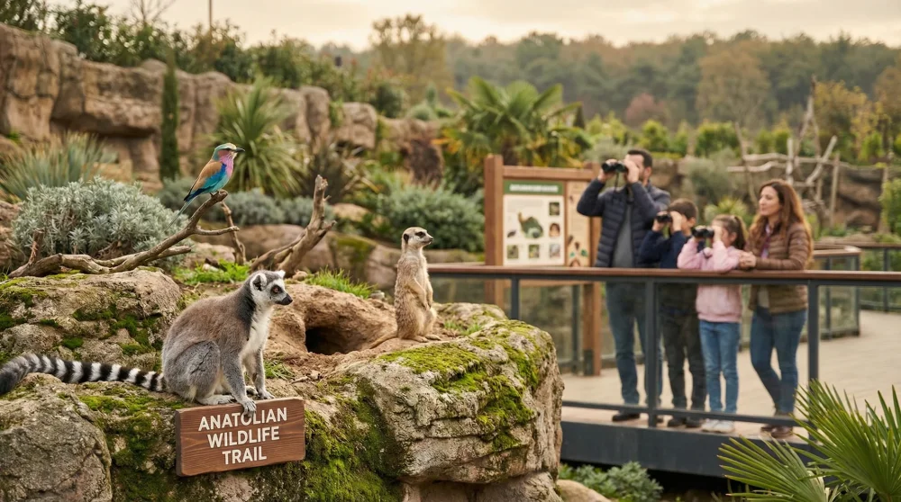 Çekmeköy Park of Istanbul içerisinde doğal ortamlarında gözlemlenen canlılar