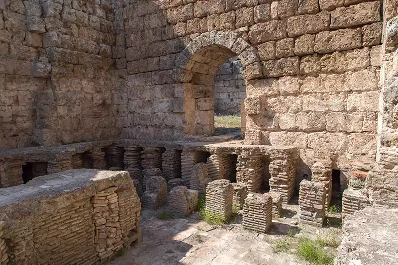 Antalya Perge Antik Kenti Guney Hamami