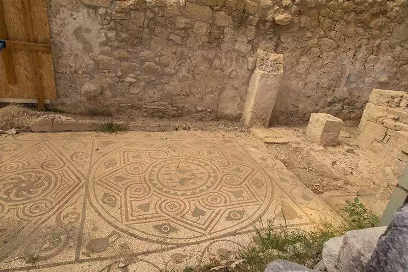 Arykanda Antik Kenti Asagi Agora Odalari Mozaik