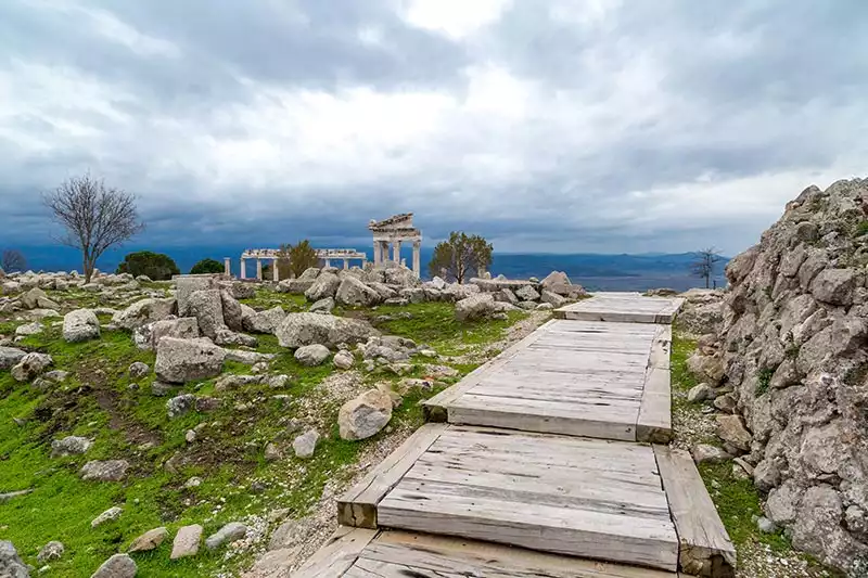 Bergama Pergamon Antik Kenti Yukari Akropol