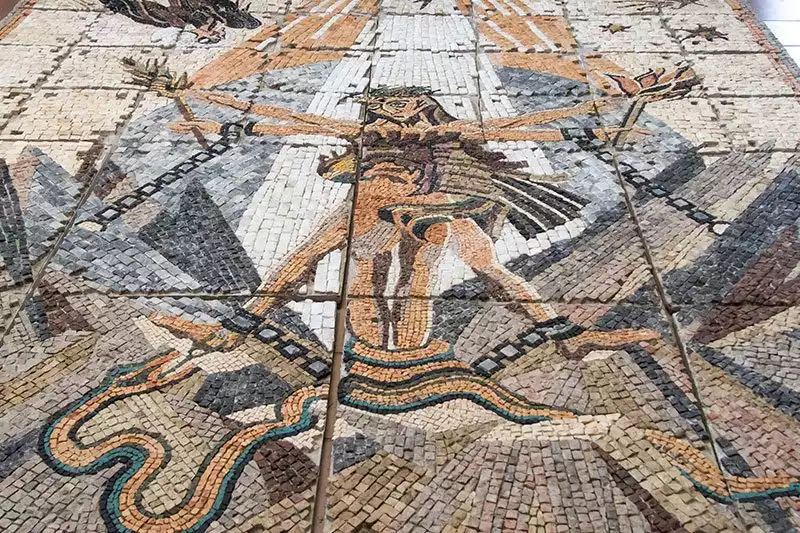 Canakkale Arkeoloji Muzesi Mozaik Islemeleri
