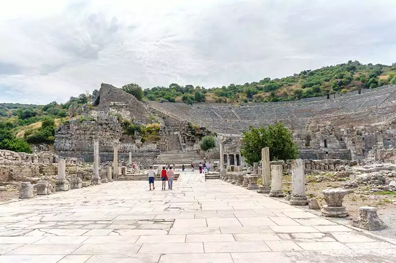 Efes Antik Kenti Liman Caddesi