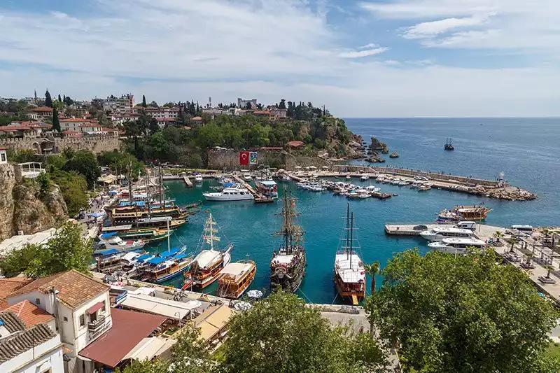 Antalya Kaleici Panoramik Asansor Manzarasi
