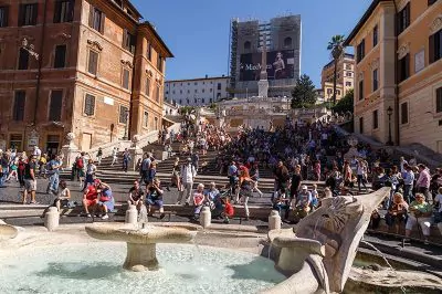 Spanish Steps: One of Rome's Busiest Stops