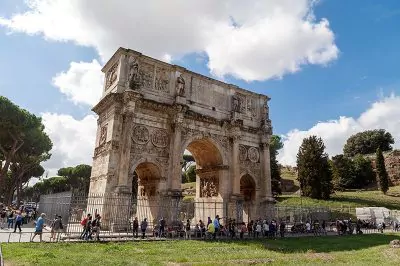 Triumphal Arch of Constantine in Honor of Victory