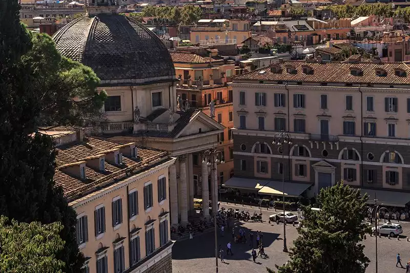 Piazza Del Popolo Roma Kiliseleri