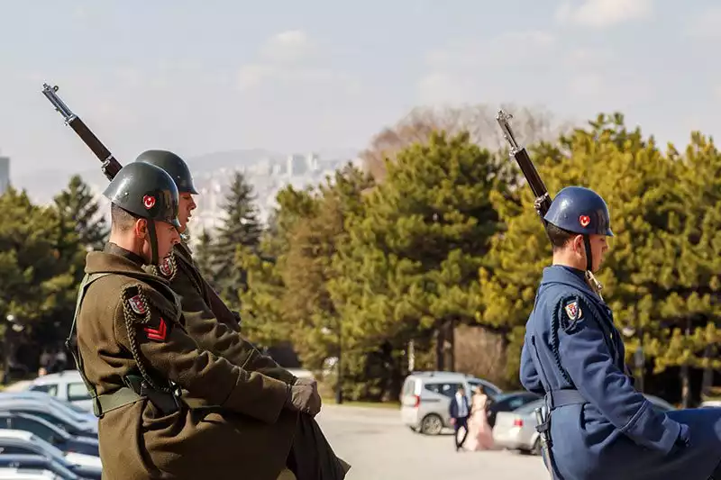 Ankara Anitkabir Asker Nobet Degisimi