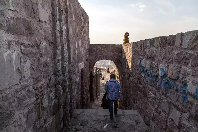 Ankara Kalesi Duvarlari