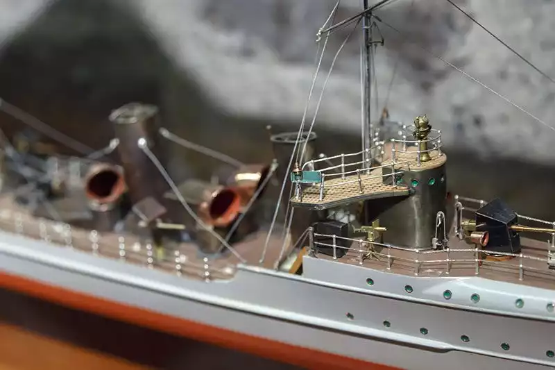 Ankara Rahmi Koc Muzesi Gemi Modeli Detay