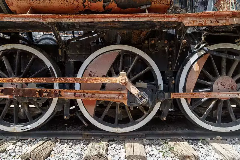 Izmir Camlik Lokomotif Muzesi Tren Raylari