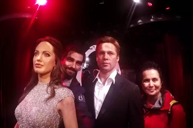 Amsterdam Madame Tussauds Muzesi Angelina Jolie Brad Pitt