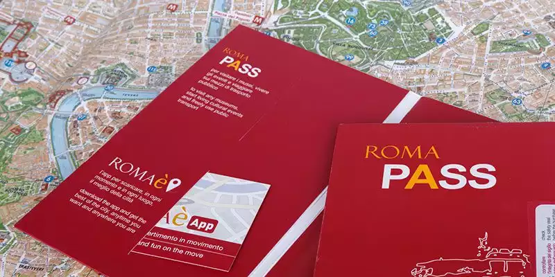 Italya Roma Pass Kitapcigi Haritasi