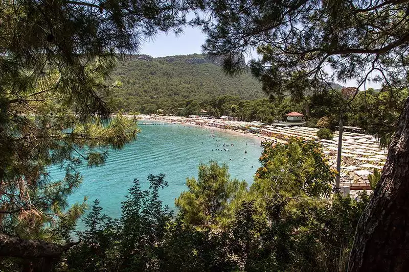 Antalya Kemer Folklorik Yoruk Parki Muzesi Ayisigi Plaji