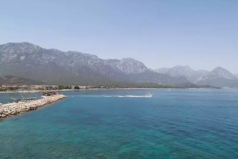 Antalya Kemer Folklorik Yoruk Parki Muzesi Liman Manzarasi