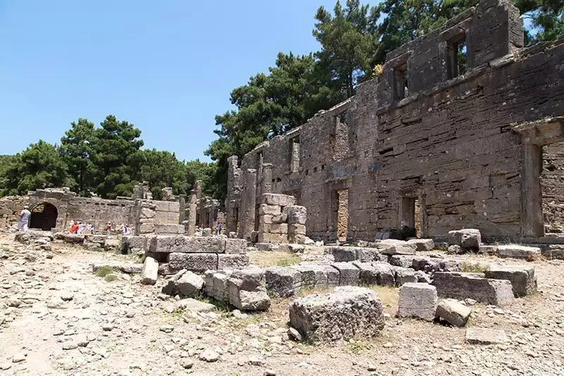 Antalya Lyrbe Seleukeia Antik Kenti Agora