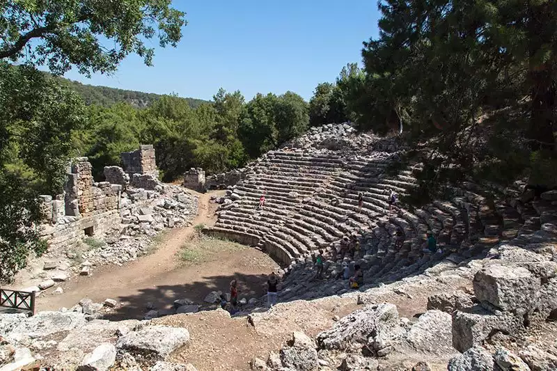 Antalya Phaselis Antik Kenti Tiyatrosu