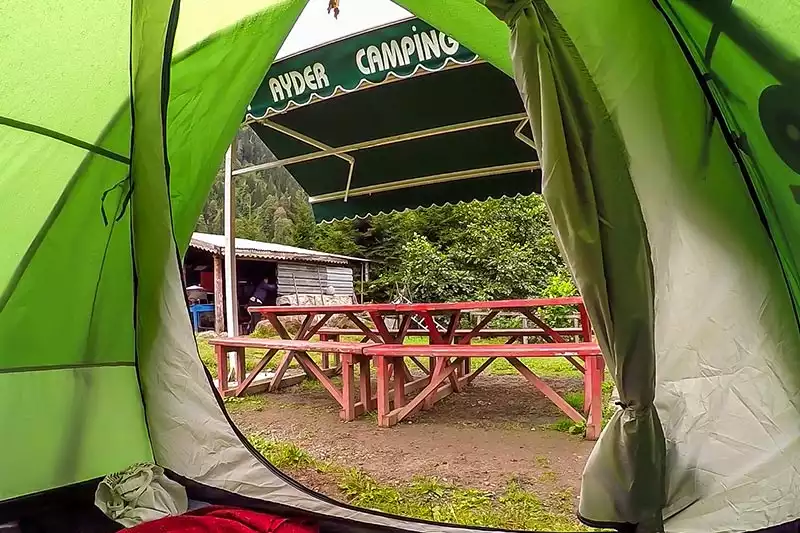Ayder Camping Ekonomik Cadir Alani