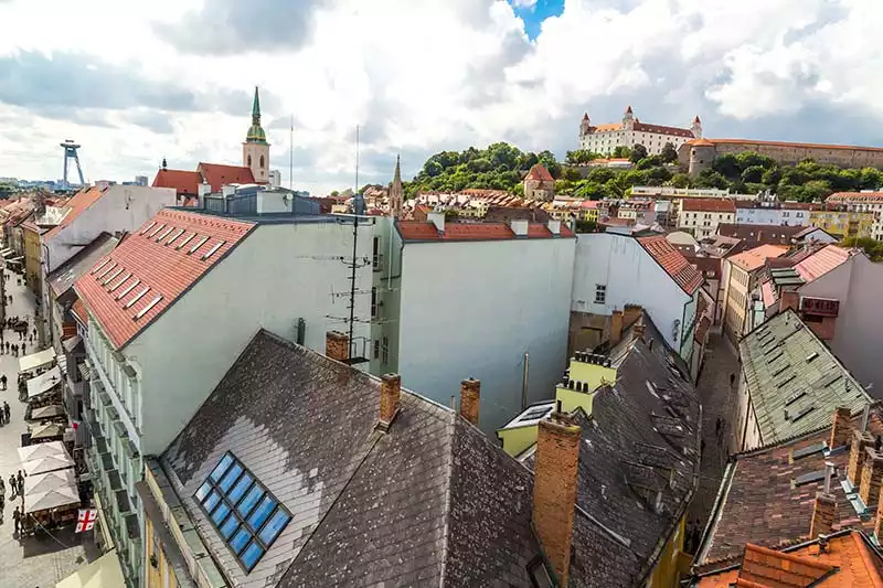 Bratislava Michael Kulesi Kale Manzarasi