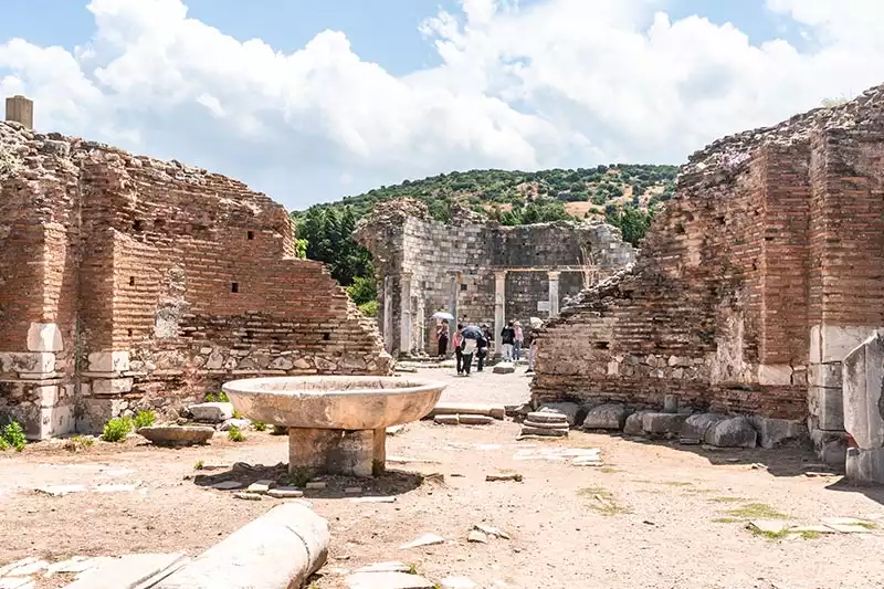 Efes Antik Kenti Meryem Kilisesi Kalintilari