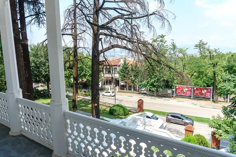 Bursa Ataturk Evi Balkon Manzarasi