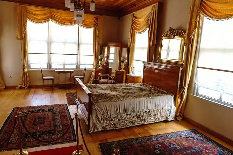 Bursa Ataturk Evi Yatak Odasi