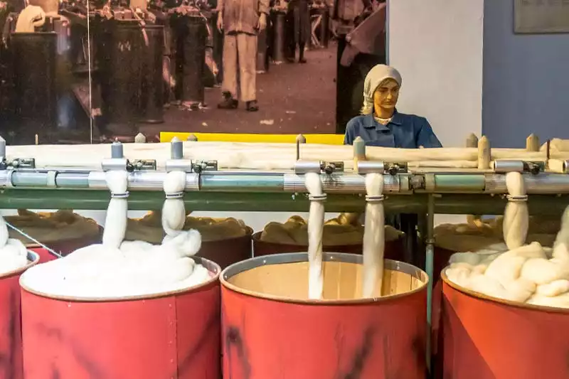 Bursa Merinos Tekstil Sanayi Muzesi Yun Nasil Yapilir