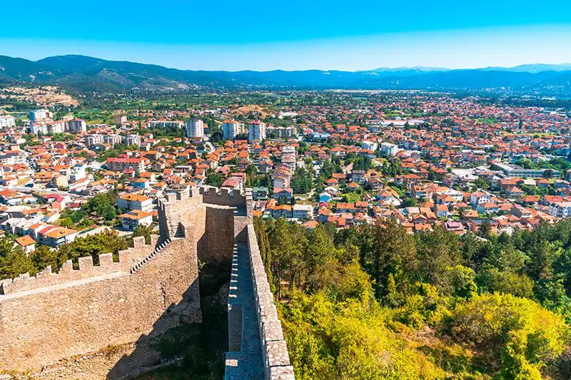 Makedonya Ohrid Car Samuel Kalesi Fortress Gezisi