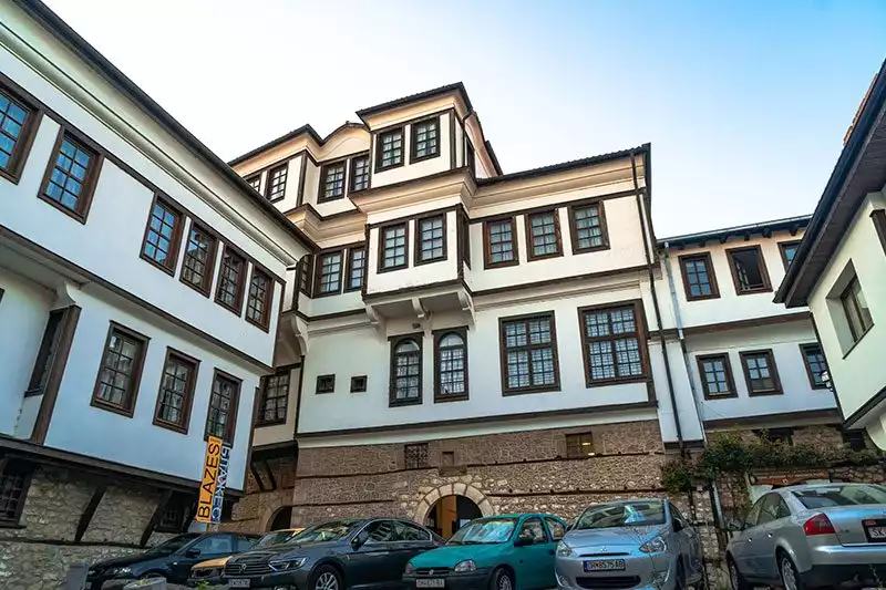Makedonya Ohrid Robev Family House Binasi
