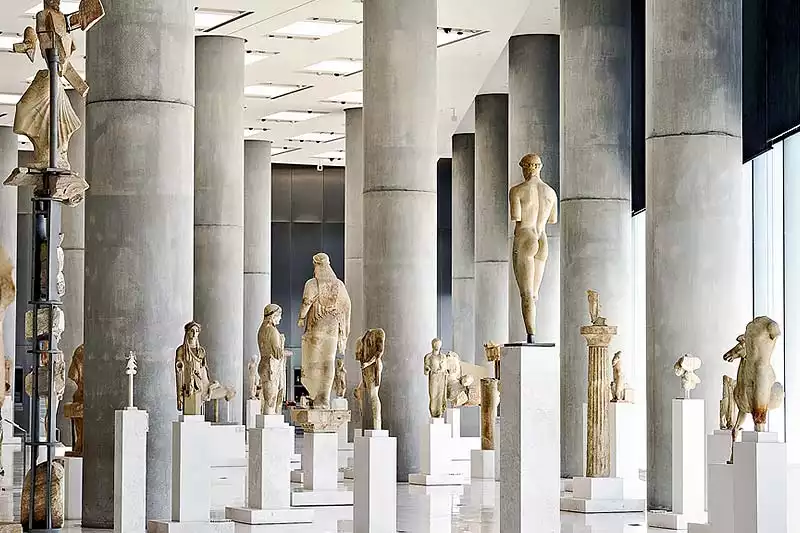 Acropolis Museum Athens Architect