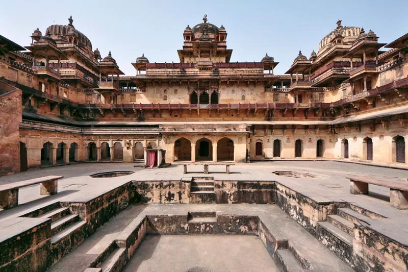 Agra Fort Jahangir Palace Inside