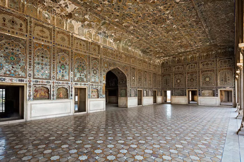 Agra Fort Sheesh Mahal
