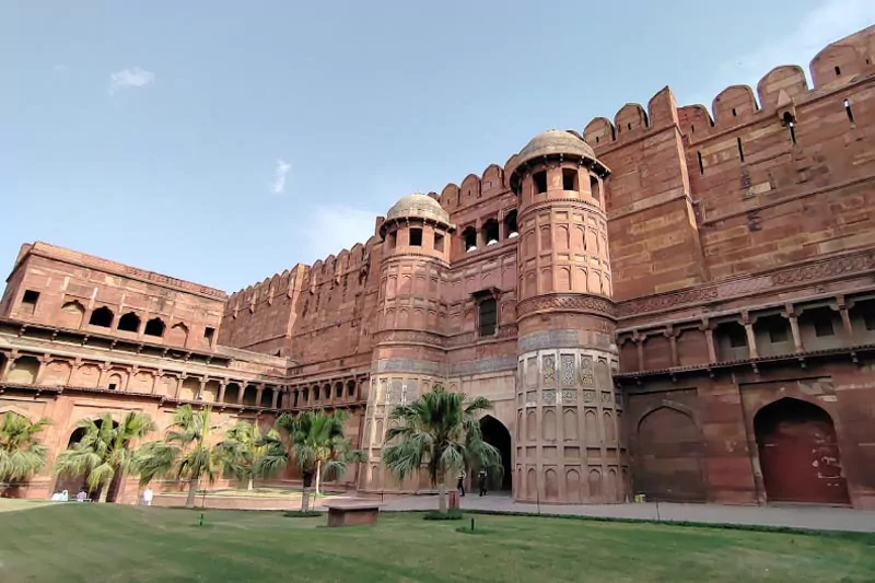 Agra Fort Walls