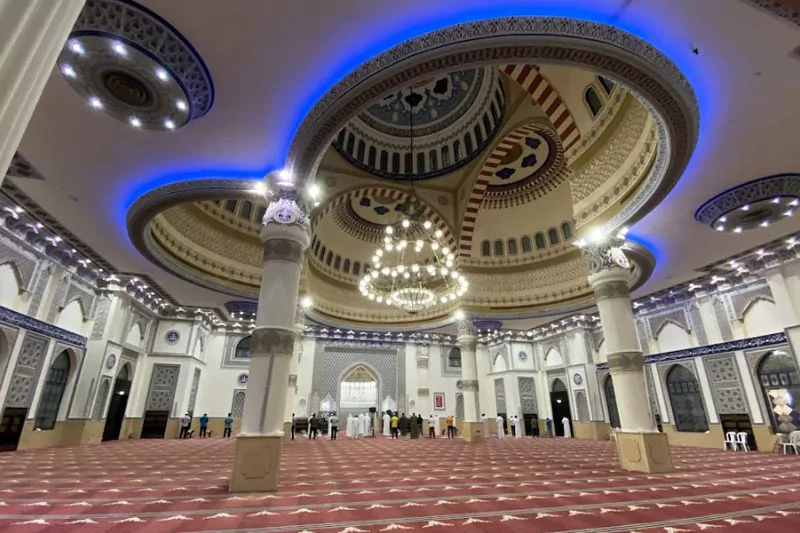 Al Farooq Omar Bin Al Khattab Mosque Indoor