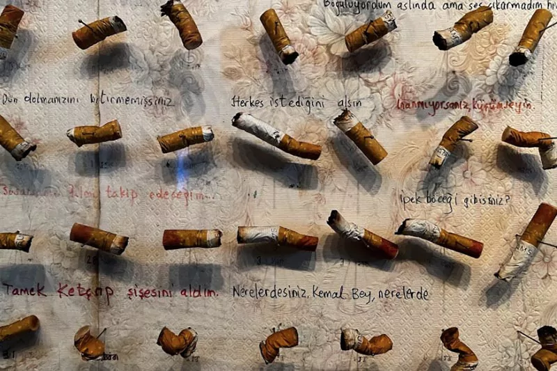Istanbul Masumiyet Muzesi Sigara Izmaritleri