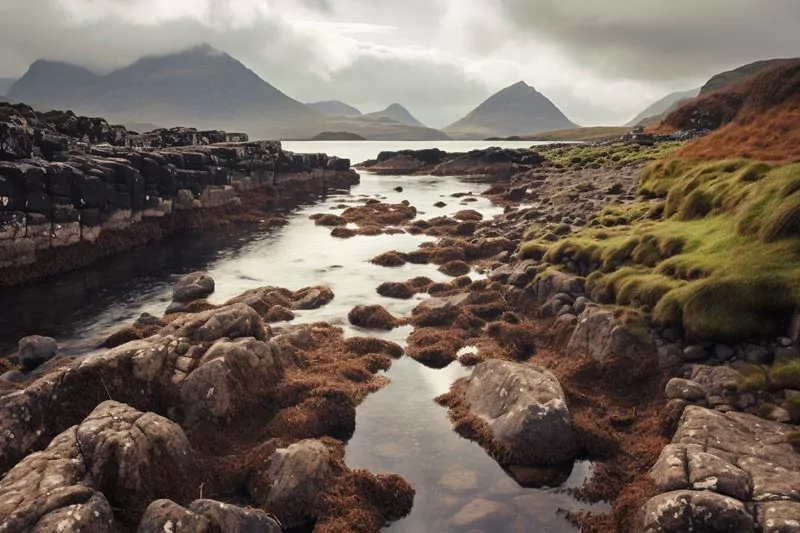 Breathtaking Coastlines Isle Of Skye Scotland