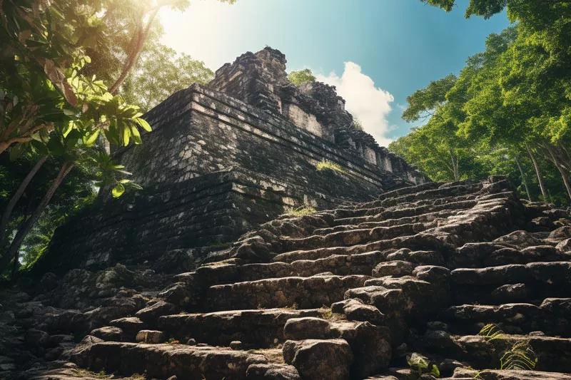 Coba Ruins Ancient Mayan Civilization