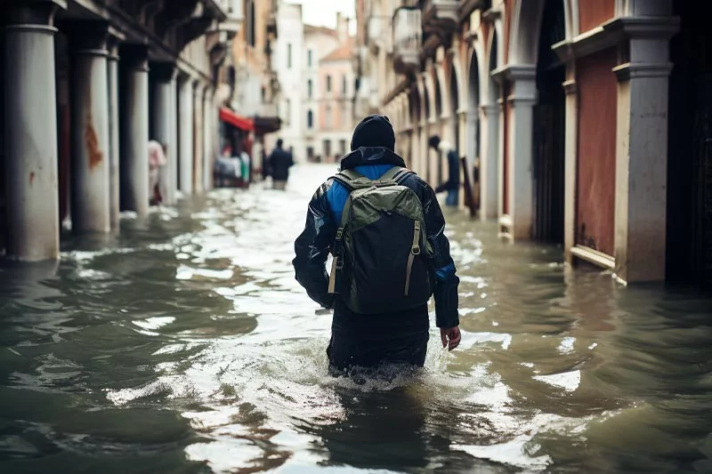 Rising Sea Levels Increased Flooding Venice